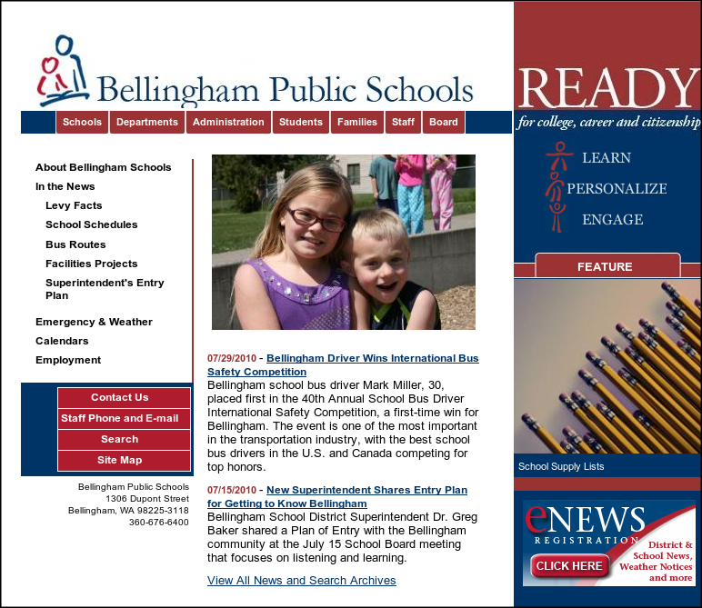 Bellingham School District Security Insights and Results for your