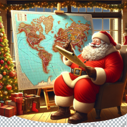 Automatically Geolocate Santa